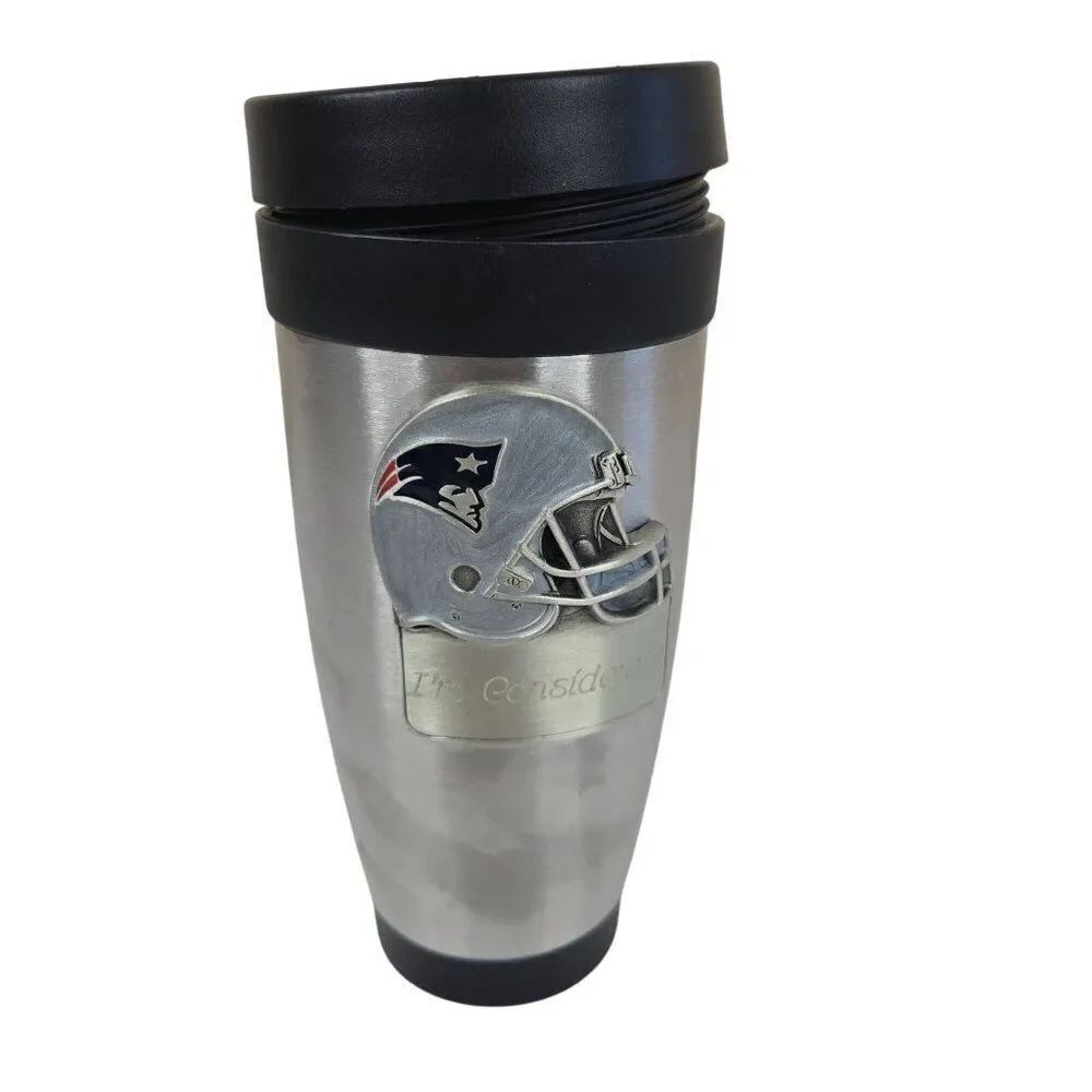 New England Patriots Stainless Steel Travel Mug
